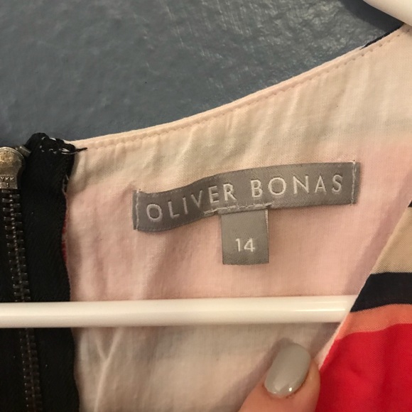 Adorable quality multi-color dress - with pockets! - Picture 3 of 7